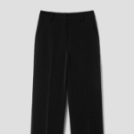 8 seconds Basic Straight Slacks - Black