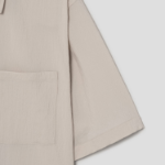 Theory Men Kelso Short Sleeve Overshirt - Sand