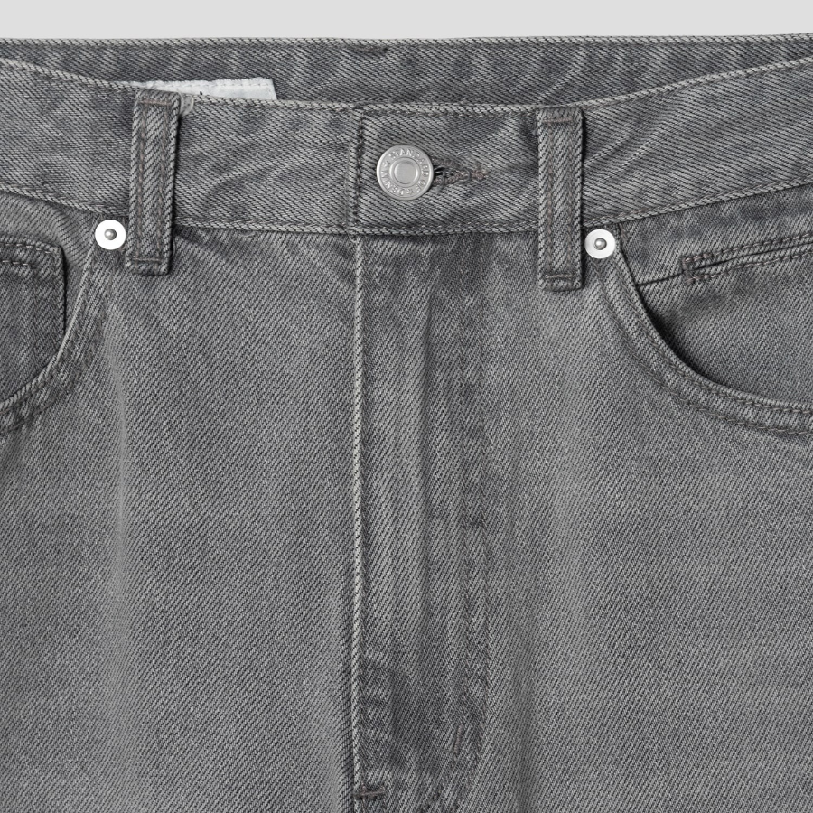 8 seconds Double Seam Bootcut Denim - Light Grey