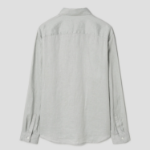 Theory Men Relaxed Linen Irving Shirt — Light Greenstone