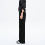 8 seconds Basic Long Bootcut Slacks - Black