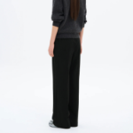 8 seconds Basic Long Bootcut Slacks - Black