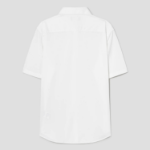 Theory Men Structure Knit Irving Short Sleeve Shirt - White