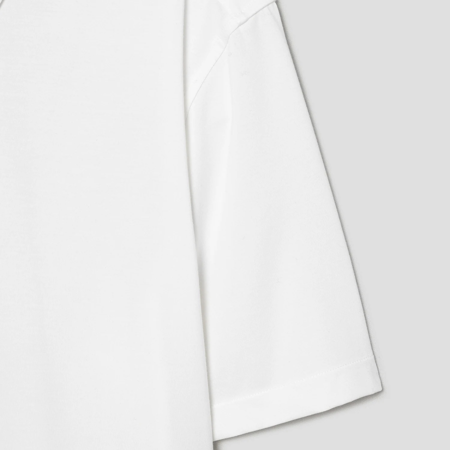 Theory Men Structure Knit Irving Short Sleeve Shirt - White