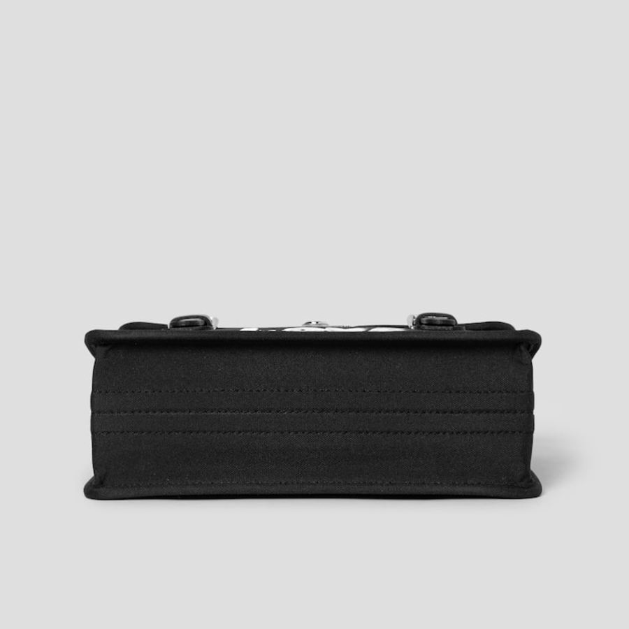 COMME des GARÇONS GIRL Fight With Love Graphic Canvas Bag