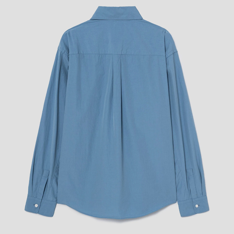 Theory Men Fluid Cotton Weekend Shirt - Rainstorm