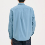 Theory Men Fluid Cotton Weekend Shirt - Rainstorm