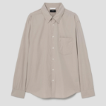 Theory Men Fluid Cotton Weekend Shirt - Earl Grey