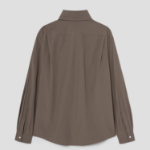 Theory Men Fluid Cotton Relaxed Shirt - Walnut