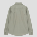 Theory Men Fluid Cotton Relaxed Shirt - Light Greenstone