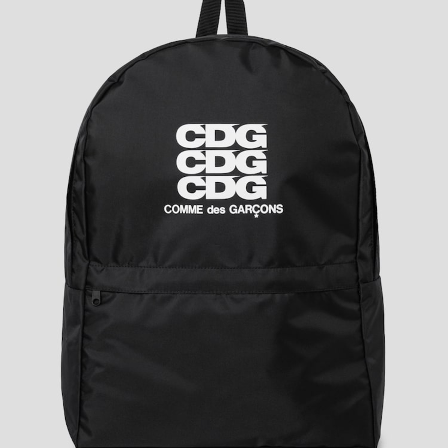 CDGCDGCDG Nylon Backpack – Black