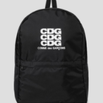 CDGCDGCDG Nylon Backpack – Black