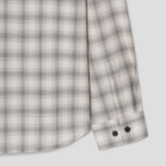 Theory Men Wool Irving Shirt - Sand/Walnut