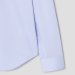 Theory Men Structure Knit Sylvain Shirt - Sky Blue