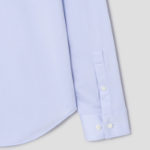 Theory Men Structure Knit Sylvain Shirt - Sky Blue