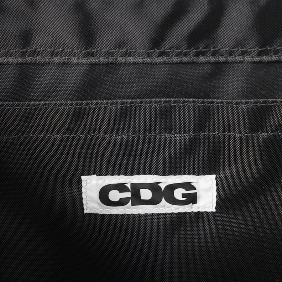 CDGCDGCDG Nylon Shoulder Bag – Black