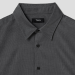 Theory Men Jazz Micro Cord Irving Shirt - Graphite