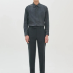 Theory Men Jazz Micro Cord Irving Shirt - Graphite