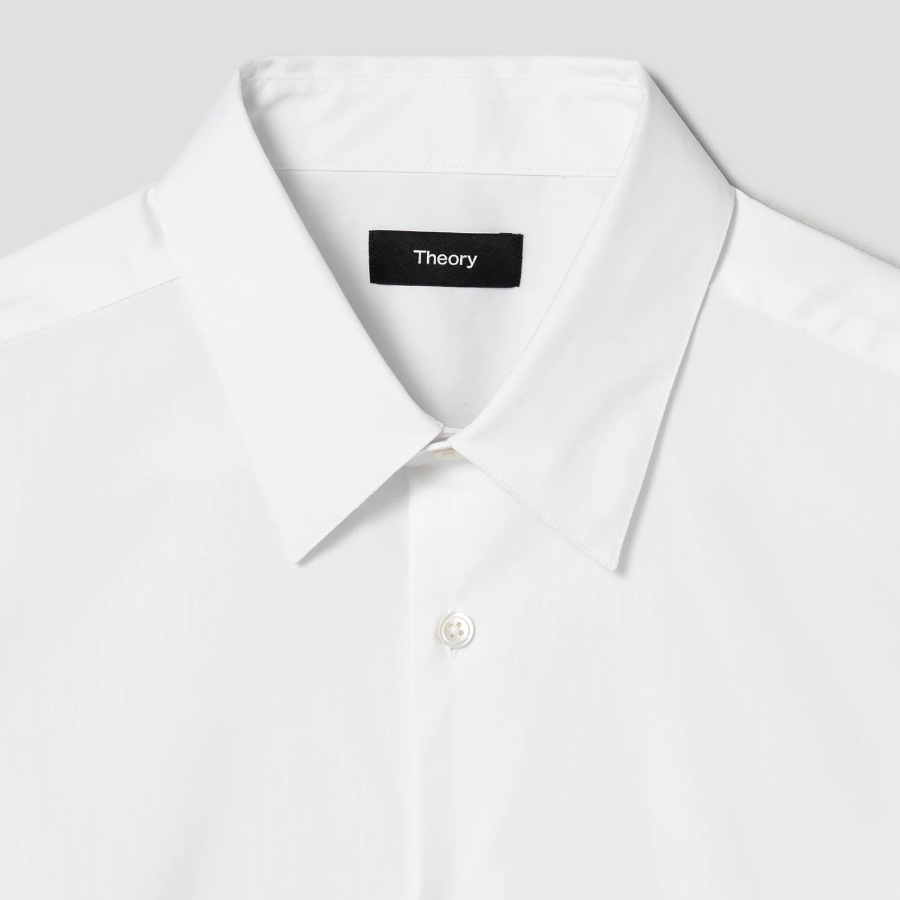 Theory Men Wealth Sylvain Shirt - White
