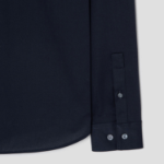 Theory Men Structure Knit Sylvain Shirt — Eclipse