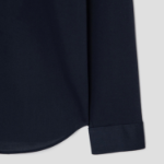 Theory Men Structure Knit Sylvain Shirt — Eclipse