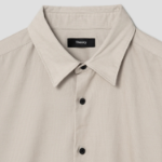 Theory Men Jazz Micro Cord Irving Shirt - Buff