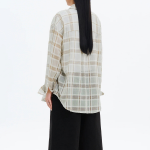 8 seconds Loose Fit Check Shirt — Mint