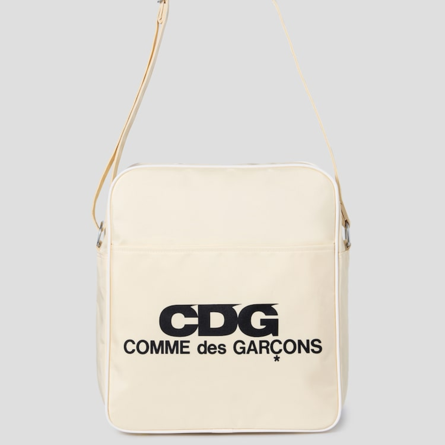 CDGCDGCDG Shoulder Bag (Medium) – White