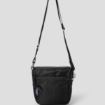 COMME des GARÇONS HOMME (Men) Nylon Twill PORTER Shoulder Bag – Black