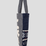 COMME des GARÇONS SHIRT (Men) Jacquard Knit Bag Live Free – Grey