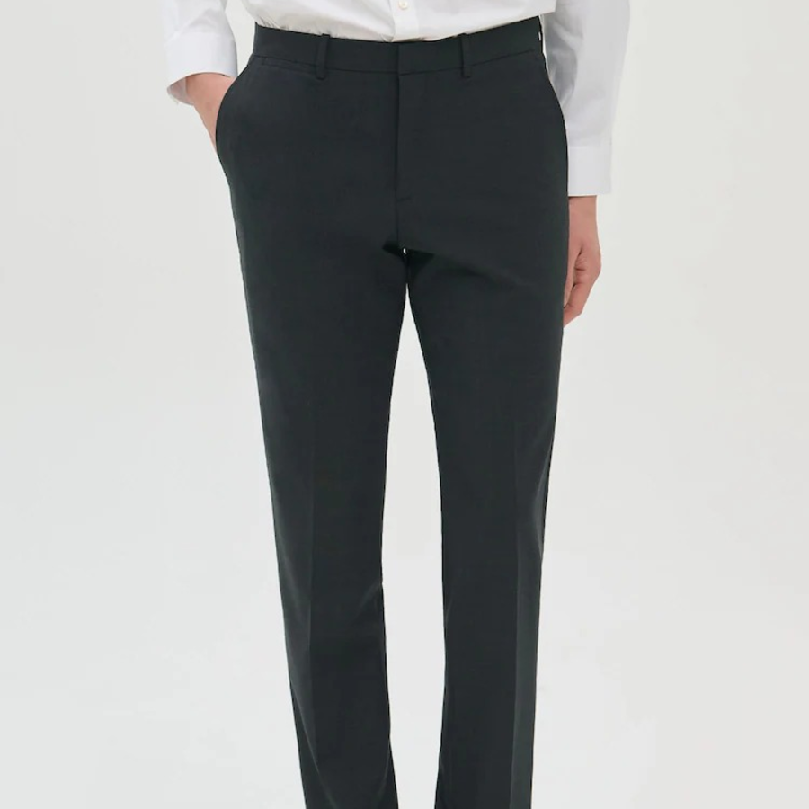 Theory Men New Tailor Marlo Suit Pants - Dark Charcoal