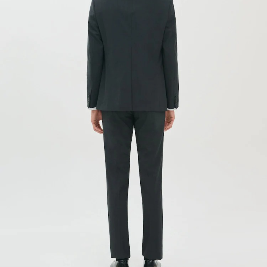 Theory Men New Tailor Marlo Suit Pants - Dark Charcoal