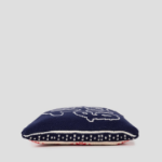 COMME des GARÇONS SHIRT (Men) Jacquard Knit Bag Strong Will – Navy