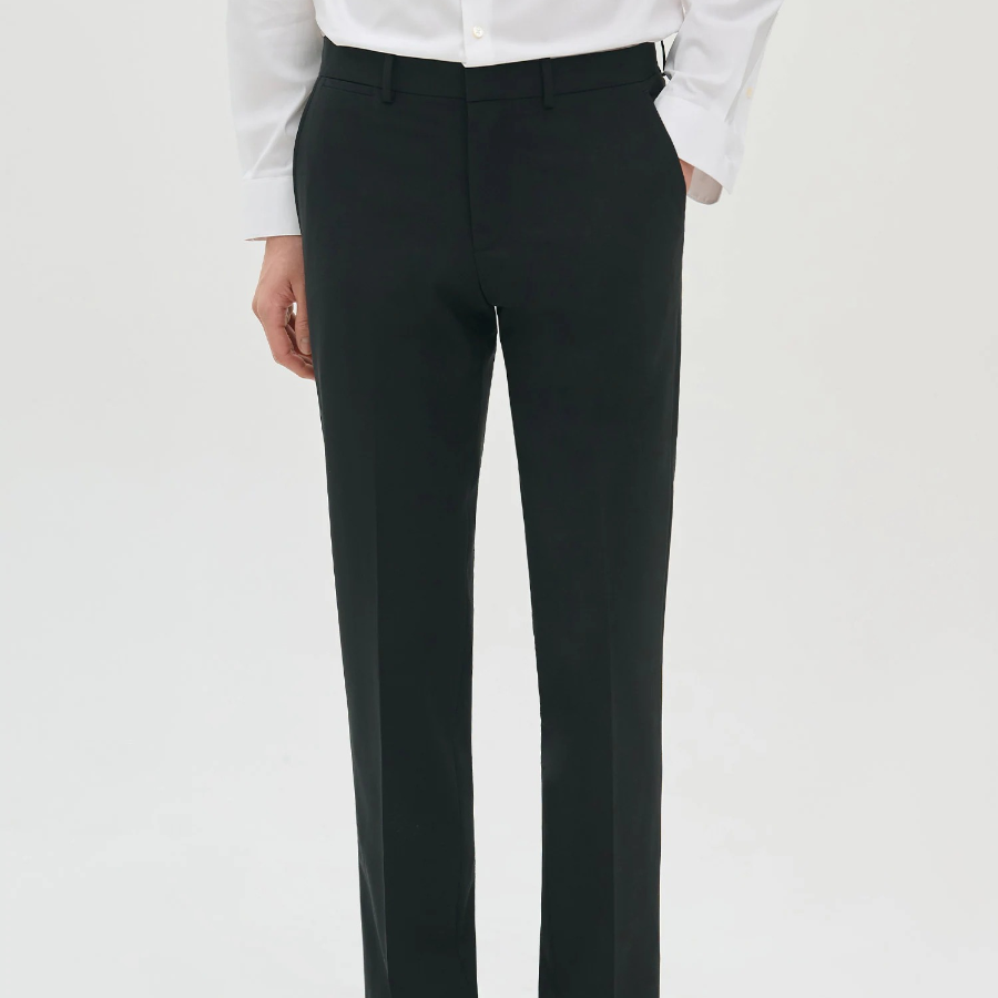 Theory Men New Tailor Marlo Suit Pants - Deep Black