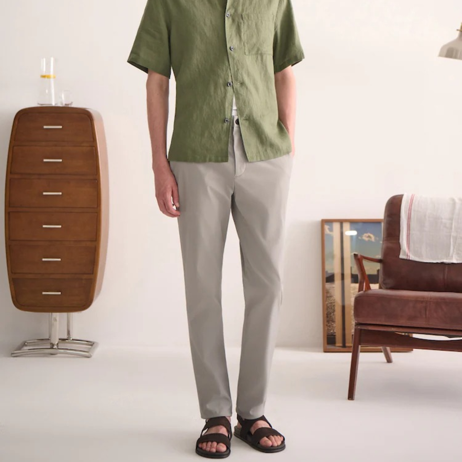 Theory Men Neoteric Zaine Pants - Oyster