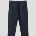 Theory Men Summer Denim Standard Chino Pants - Dark Wash