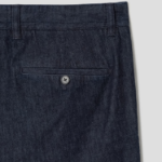 Theory Men Summer Denim Standard Chino Pants - Dark Wash