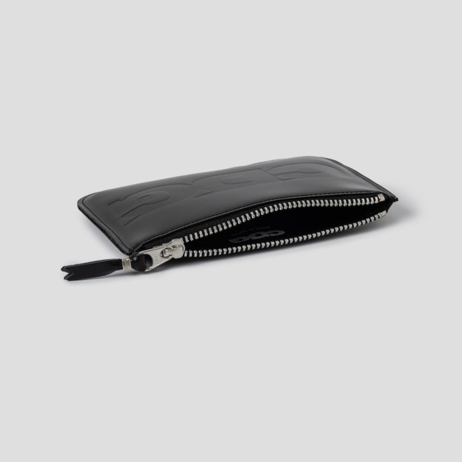 CDGCDGCDG Embossed Logo Wallet1 – Black