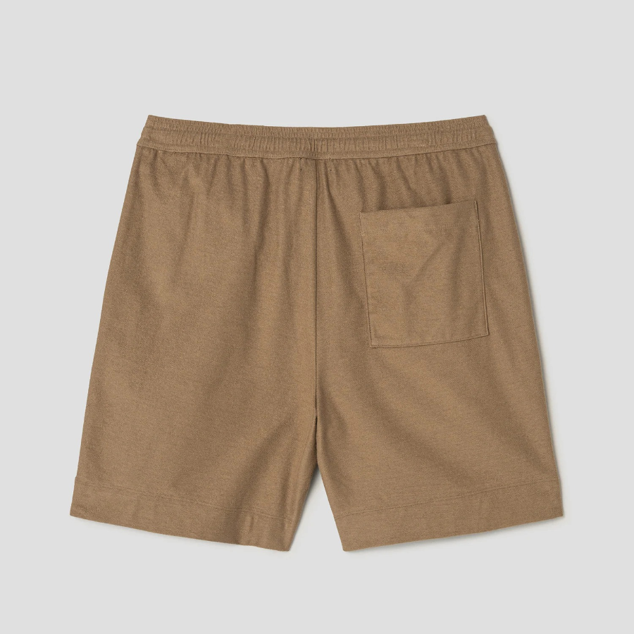 Theory Men Soft Terry Shorts - Dark Chino