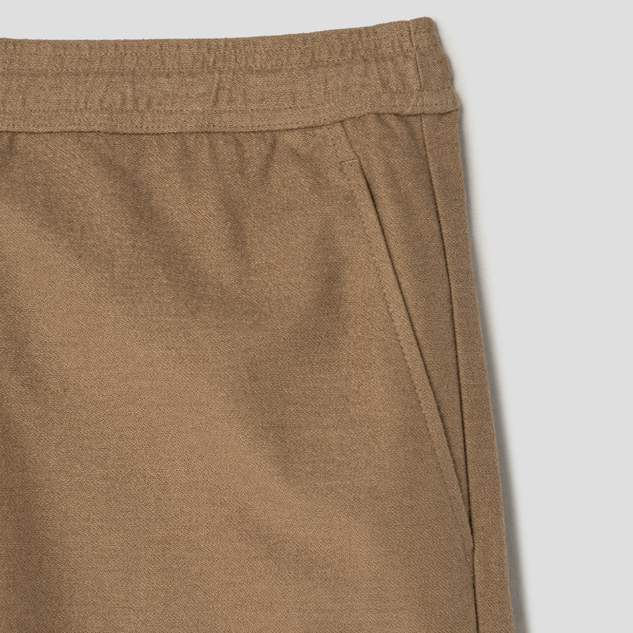 Theory Men Soft Terry Shorts - Dark Chino