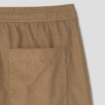 Theory Men Soft Terry Shorts - Dark Chino