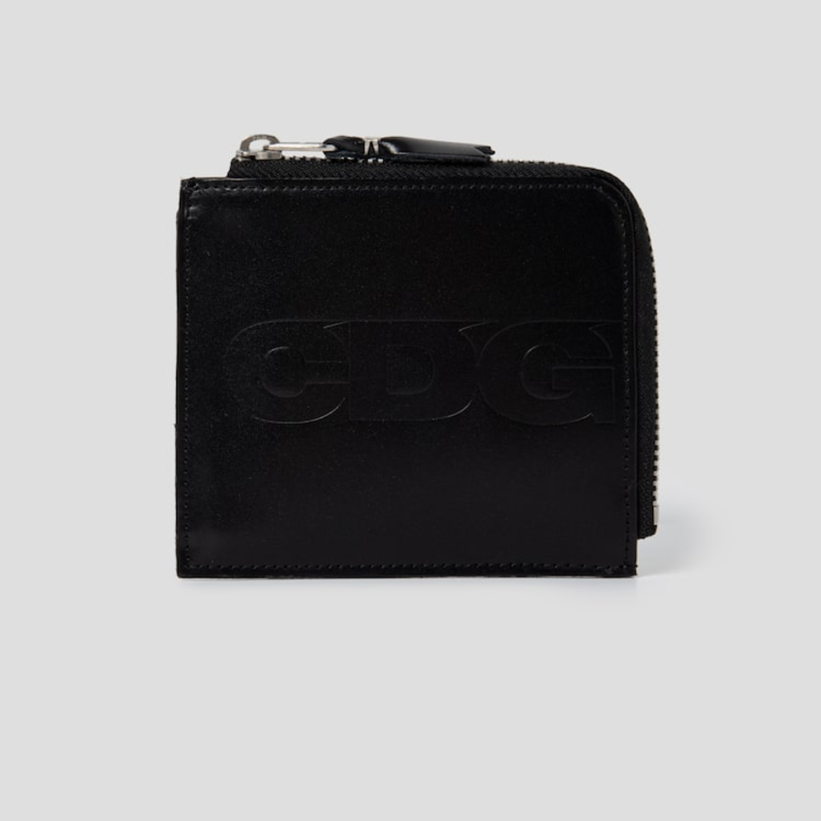 CDGCDGCDG Embossed Logo Wallet2 – Black