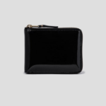 WALLET COMME DES GARCONS (Unisex) Classic Inside Checkerboard Print Mini Square Wallet – Black