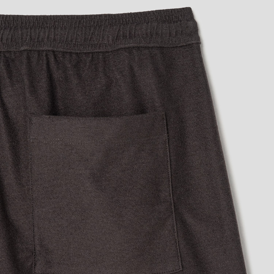 Theory Men Soft Terry Shorts - Warm Carbon