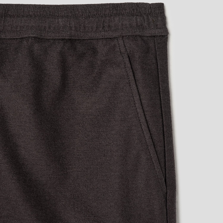 Theory Men Soft Terry Shorts - Warm Carbon