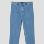 Theory Men Summer Denim Standard Chino Pants - Light Wash