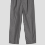 Theory Men Soft Lawn Pleated Pants - Carbon