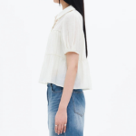 8 seconds Tiered Blouse — Ivory