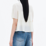 8 seconds Tiered Blouse — Ivory