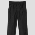 Theory Men Soft Lawn Pleated Pants - Black